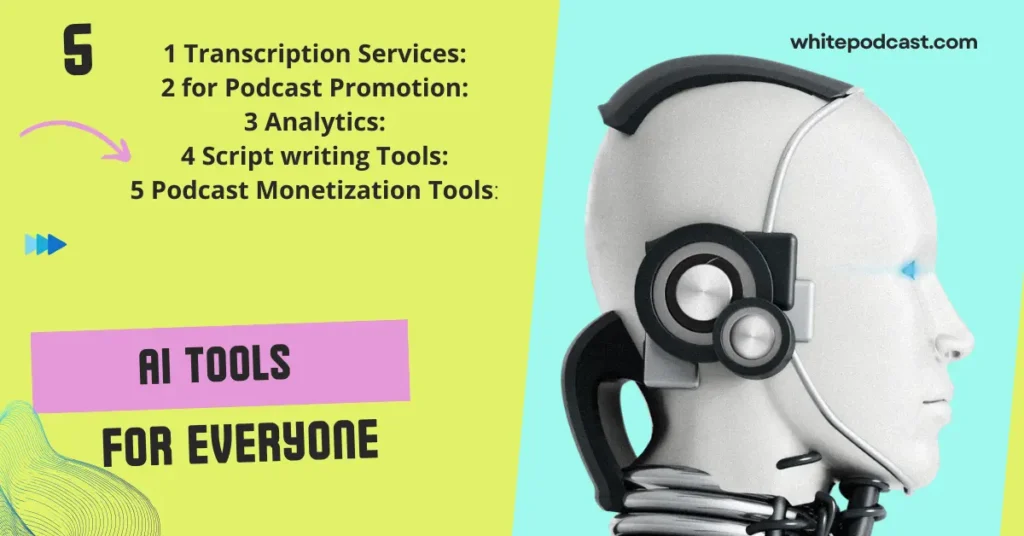 Best AI Tools for Podcasters 1 5 ai tools