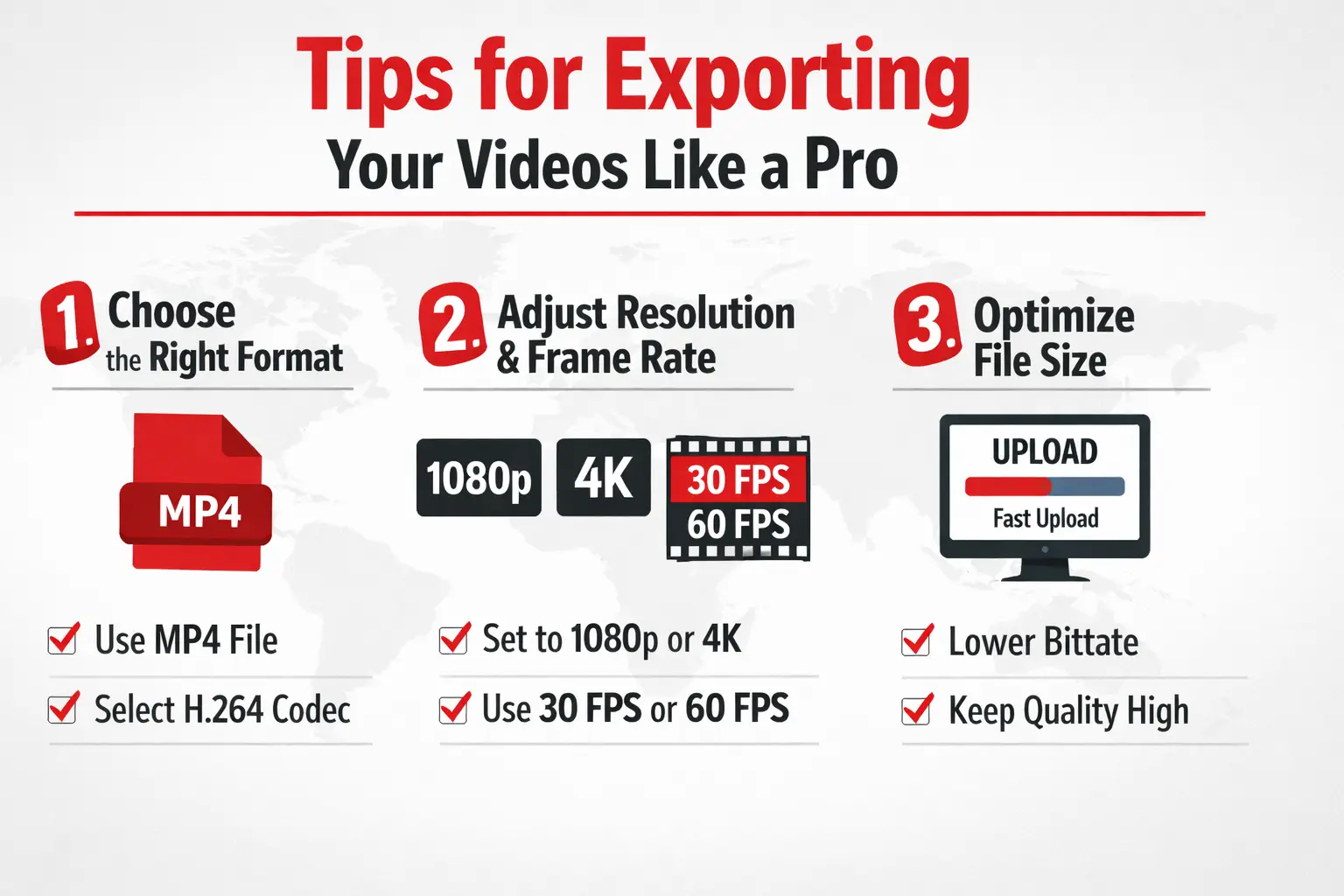 Tips for Exporting Your Videos Like a Pro