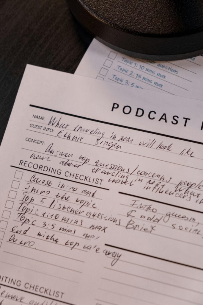 wats need for success full podcast what's needs for successful podcast